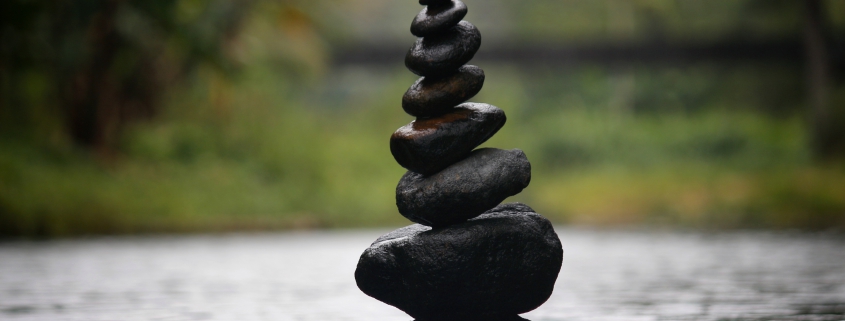Stone Cairn Balancing