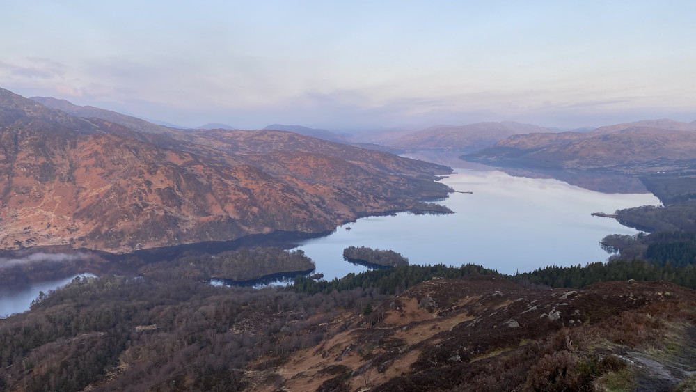 View from Ben A'an Trossachs